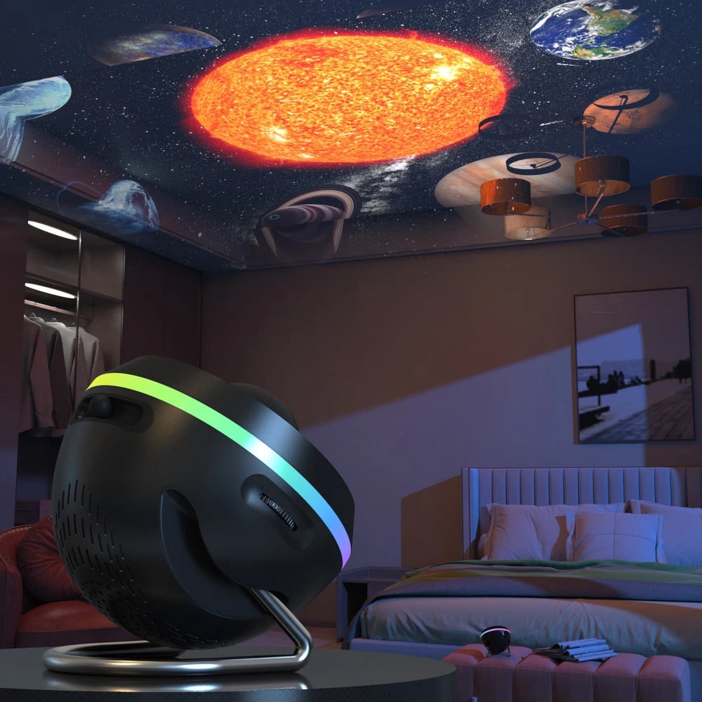 Space Projection Light Bedroom Decor Starry Night Ceiling Lamp - Image 2