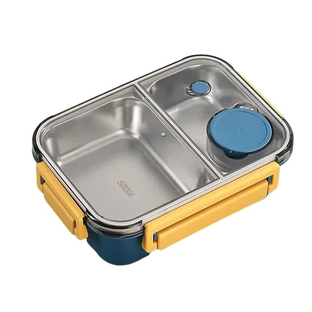 Stainless Steel Bento Lunch Box Adults Meal Prep - Image 2