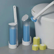 Toilet Brush Disposable Sponge Heads Hygiene - Image 2