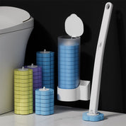 Toilet Brush Disposable Sponge Heads Hygiene - Image 6