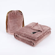 USB Heated Blanket Throw Soft Fleece Cozy Warmth - Image 1