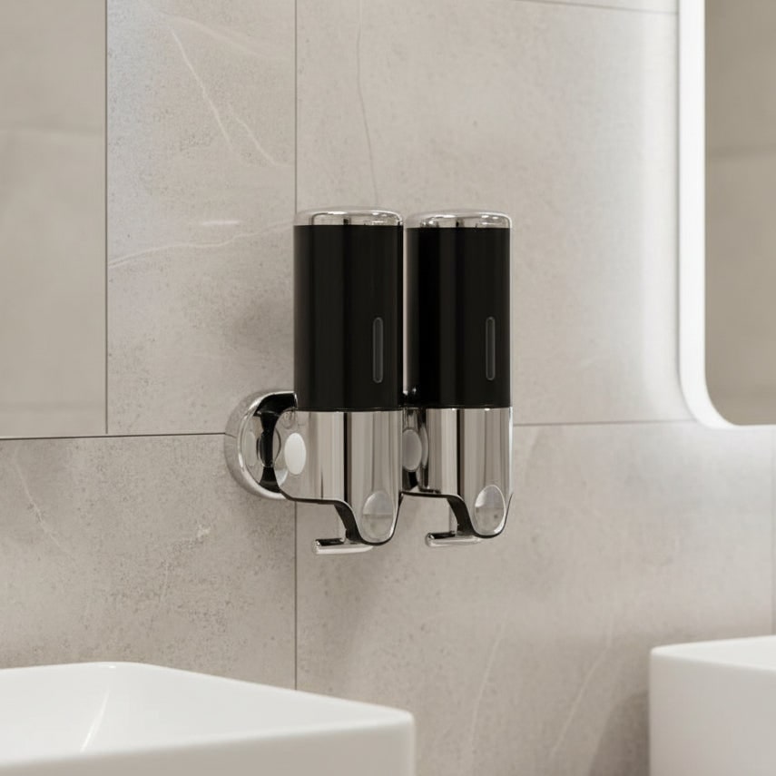 Wall-Mounted Soap Dispenser Elegant Stainless Steel Design - Image 18