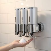 Wall-Mounted Soap Dispenser Elegant Stainless Steel Design - Image 4