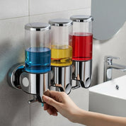 Wall-Mounted Soap Dispenser Elegant Stainless Steel Design - Image 5