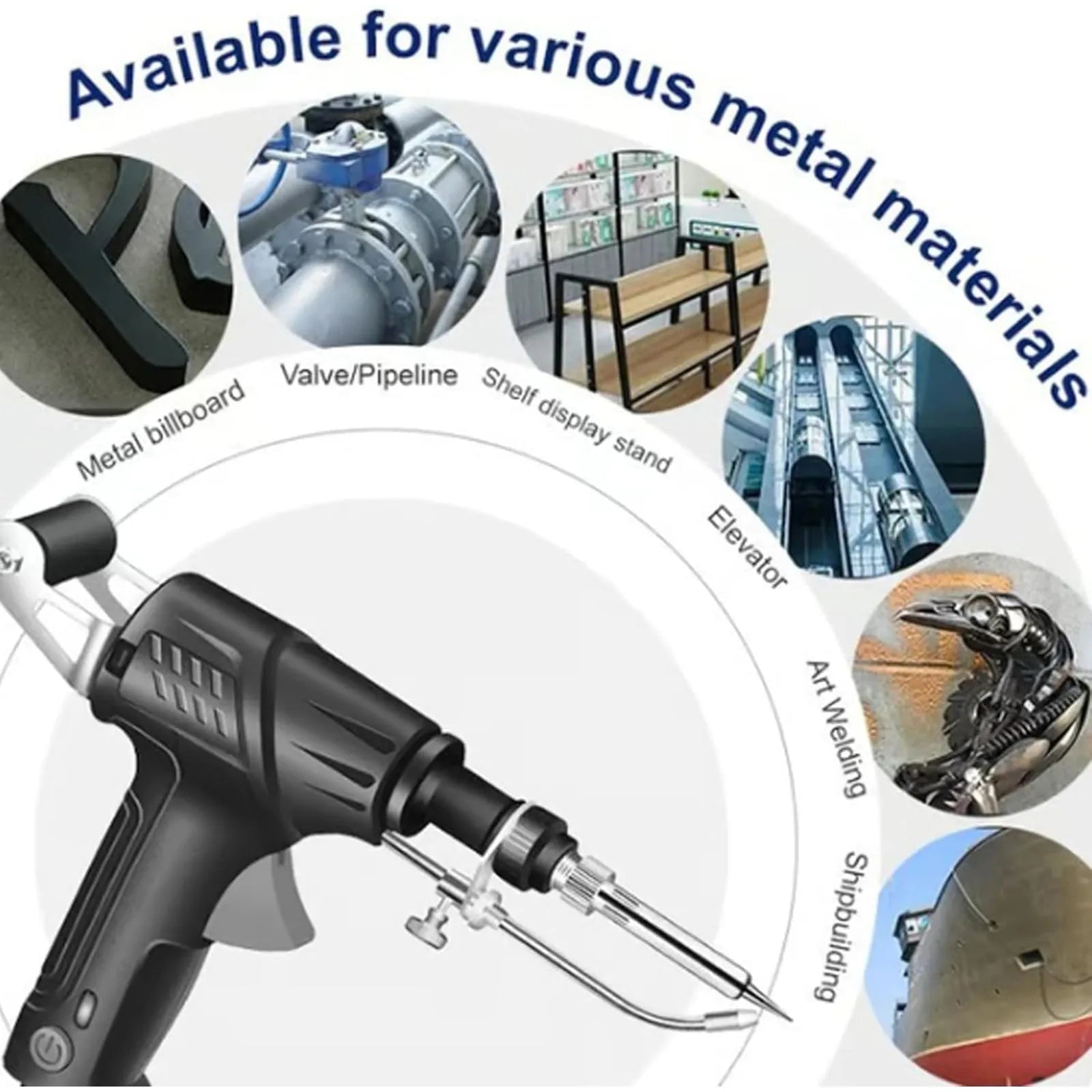 Welding Tool Metal Projects Lightweight Soldering Gun Kit - Image 3
