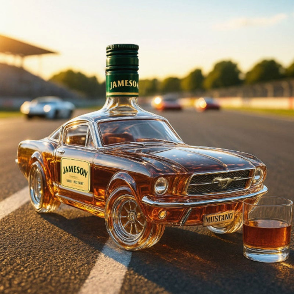 Whiskey Decanter Automotive Design Unique Barware Gift - Image 6