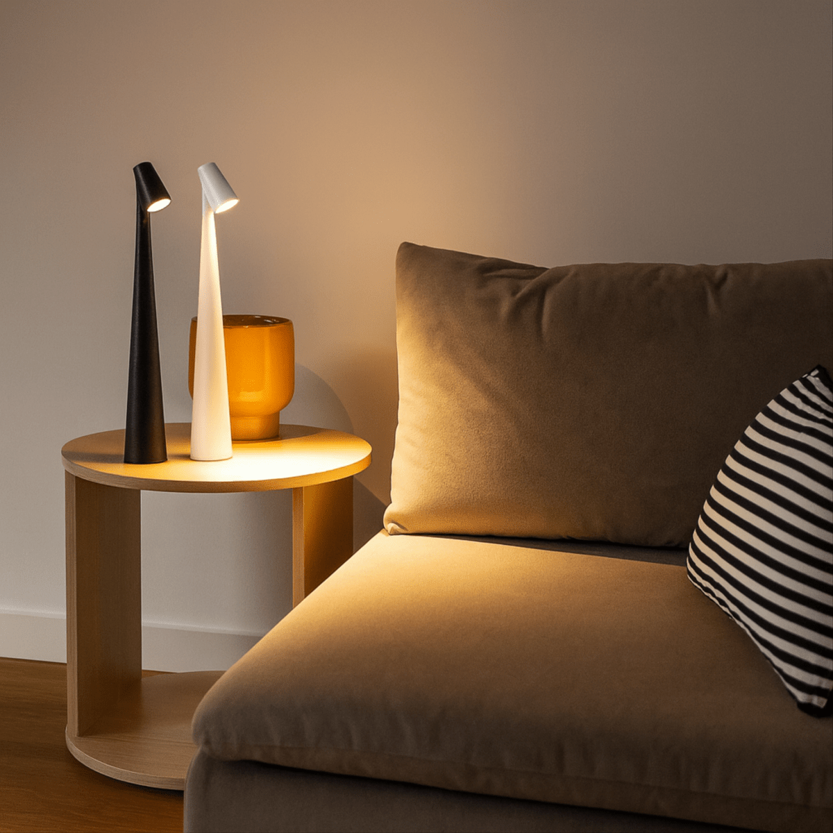 Wireless LED Table Lamp Dimmable Warm White Modern Design - Image 11