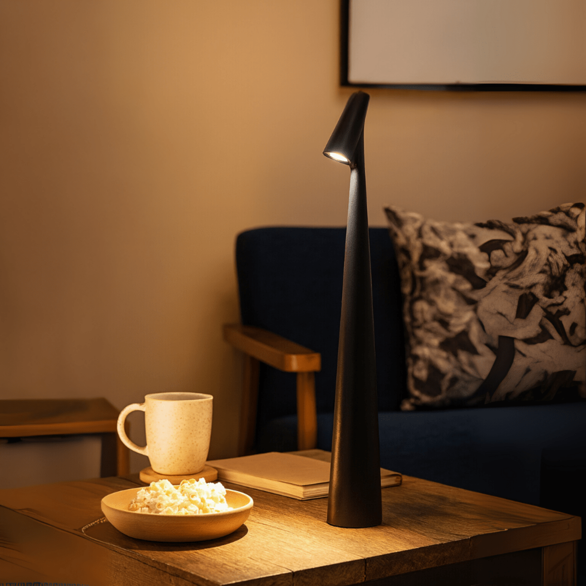 Wireless LED Table Lamp Dimmable Warm White Modern Design - Image 14