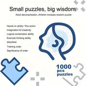 Zodiac Puzzle 1000 Pieces Round Astrology Art Family Fun - Image 7